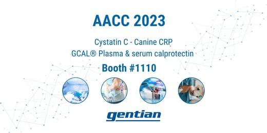 Join Gentian at #2023AACC - Annual Scientific Meeting & Clinical Lab Expo