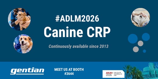 Canine CRP at ADLM 2026 - Optimizing inflammation testing in veterinary diagnostics