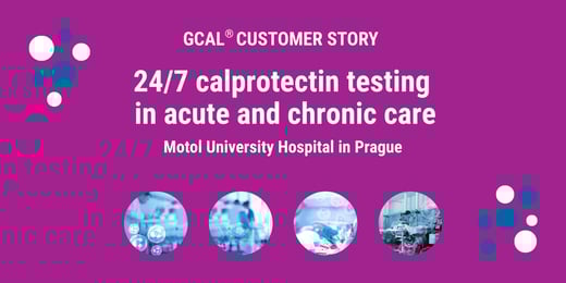 GCAL® Customer Story - 24/7 calprotectin testing in acute and chronic care