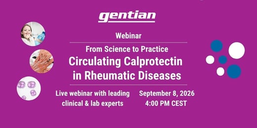 Webinar: Circulating calprotectin in rheumatic diseases - clinical & lab