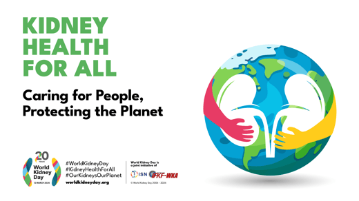 Kidney Health for All – Caring for People, Protecting the Planet