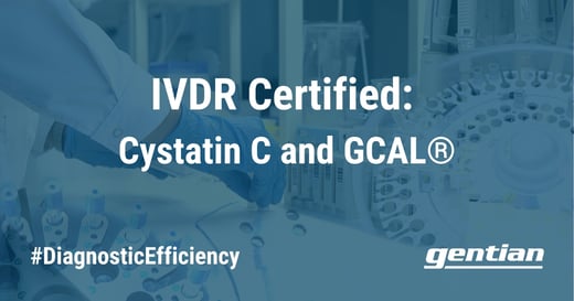 IVDR-certified: Cystatin C and GCAL® (Plasma and serum calprotectin)