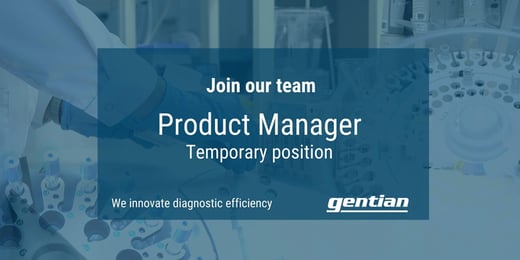Available position: Product Manager (Temporary)