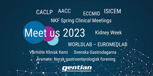 Meet us in 2023 - Conferences & Exhibitions