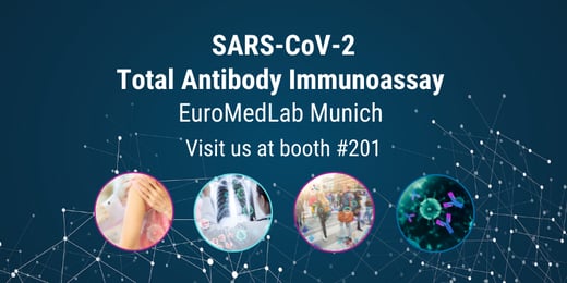 SARS-CoV-2 Total Antibody Assay at IFCC EuroMedLab Munich 2022