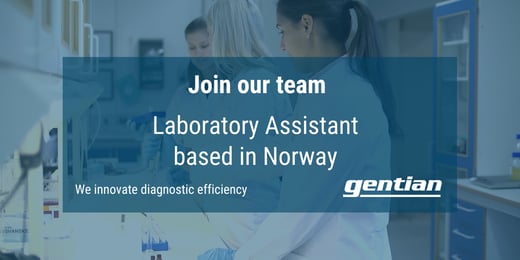Available position: Laboratory Assistant - (Based in Norway)