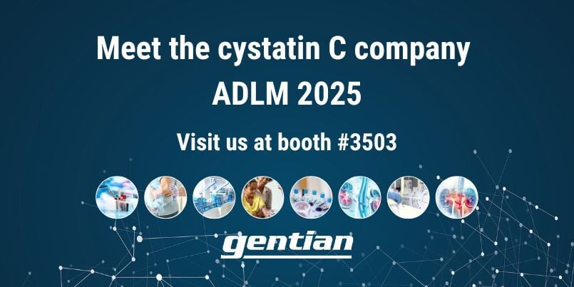 Meet the cystatin C company at ADLM 2025