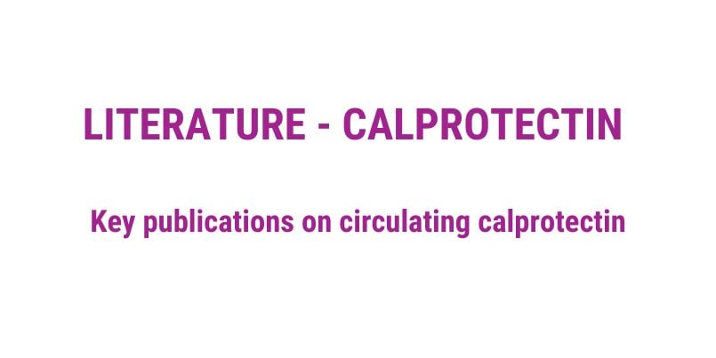 Literature list - Calprotectin research & studies