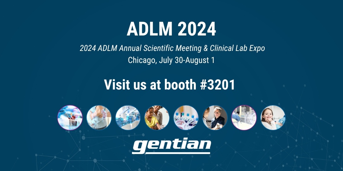 Join Gentian Diagnostics at #ADLM2024