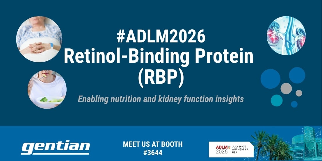 ADLM 2026: Expand your assay menu with Retinol-Binding Protein (RBP)