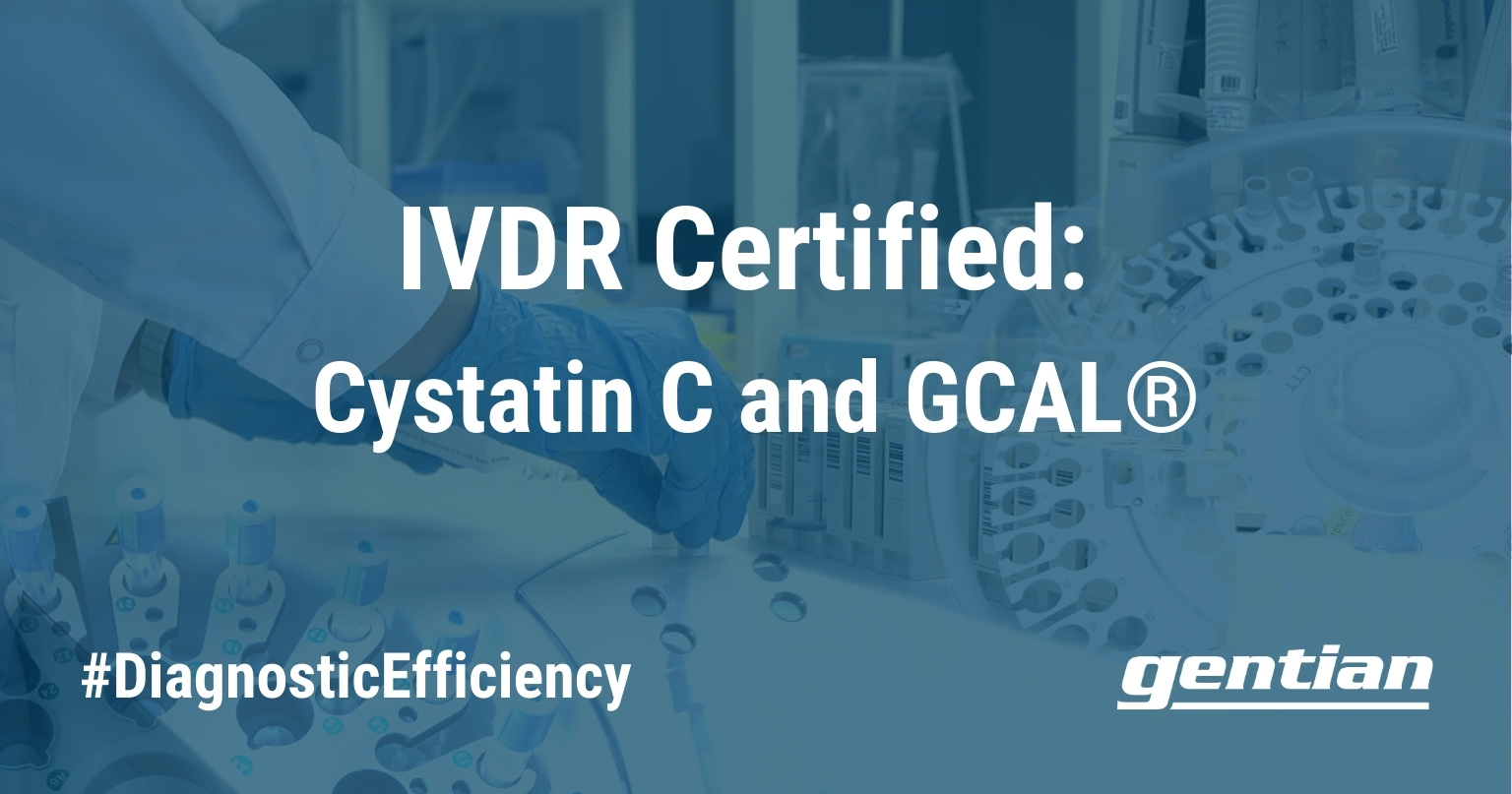 IVDR-certified: Cystatin C and GCAL® (Plasma and serum calprotectin)
