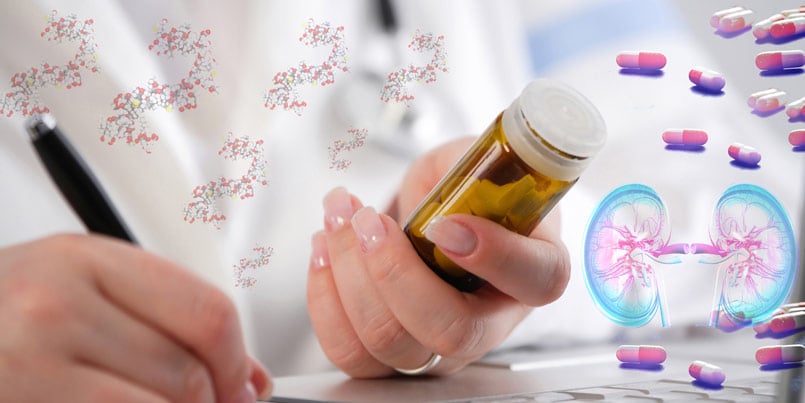 Cystatin C guided medication dosing