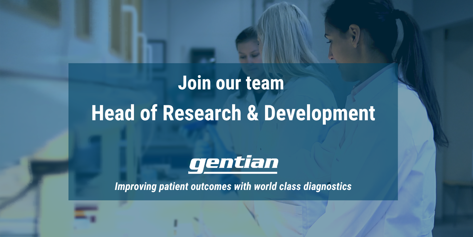 Join our team: Head of Research & Development