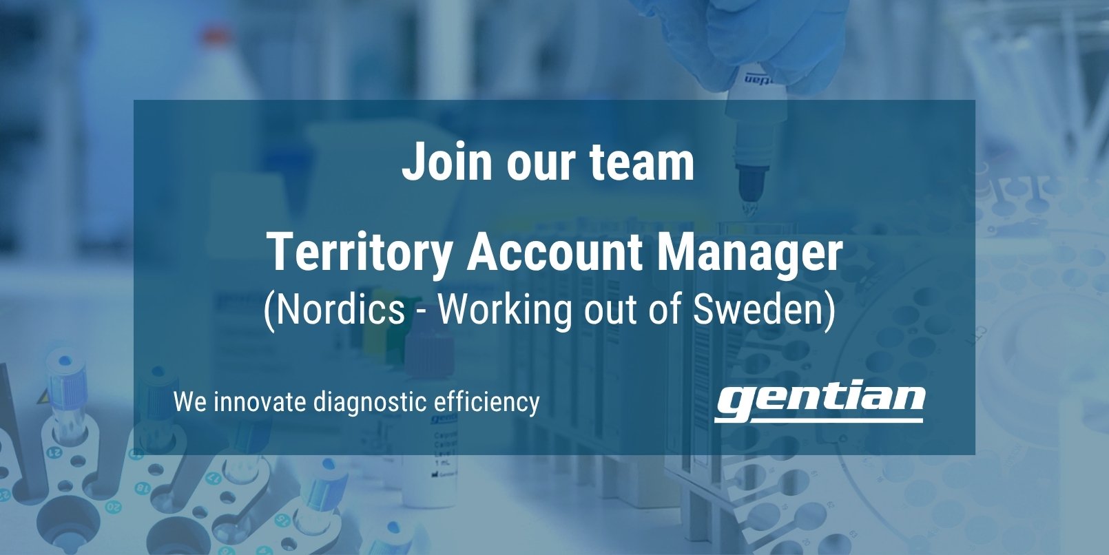 Join our team: Territory Account Manager - Nordics